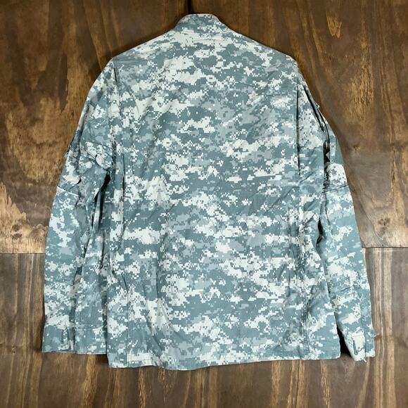 Military Army Combat Mens Coat Green Camouflage Uniform Digicam Medium Regular - Picture 11 of 13